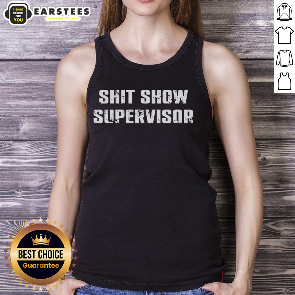 Premium Shit Show Supervisor Letter Meme T-Shirt - Image 4