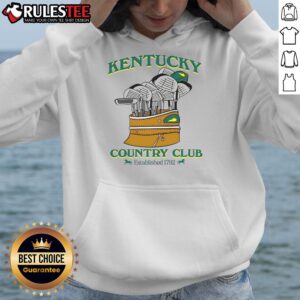 Alternative view of Awesome The Kentucky Country Club Established 1792 Golf T-Shirt
