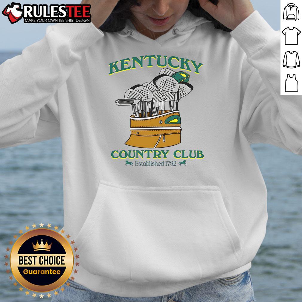 Awesome The Kentucky Country Club Established 1792 Golf T-Shirt - Image 2