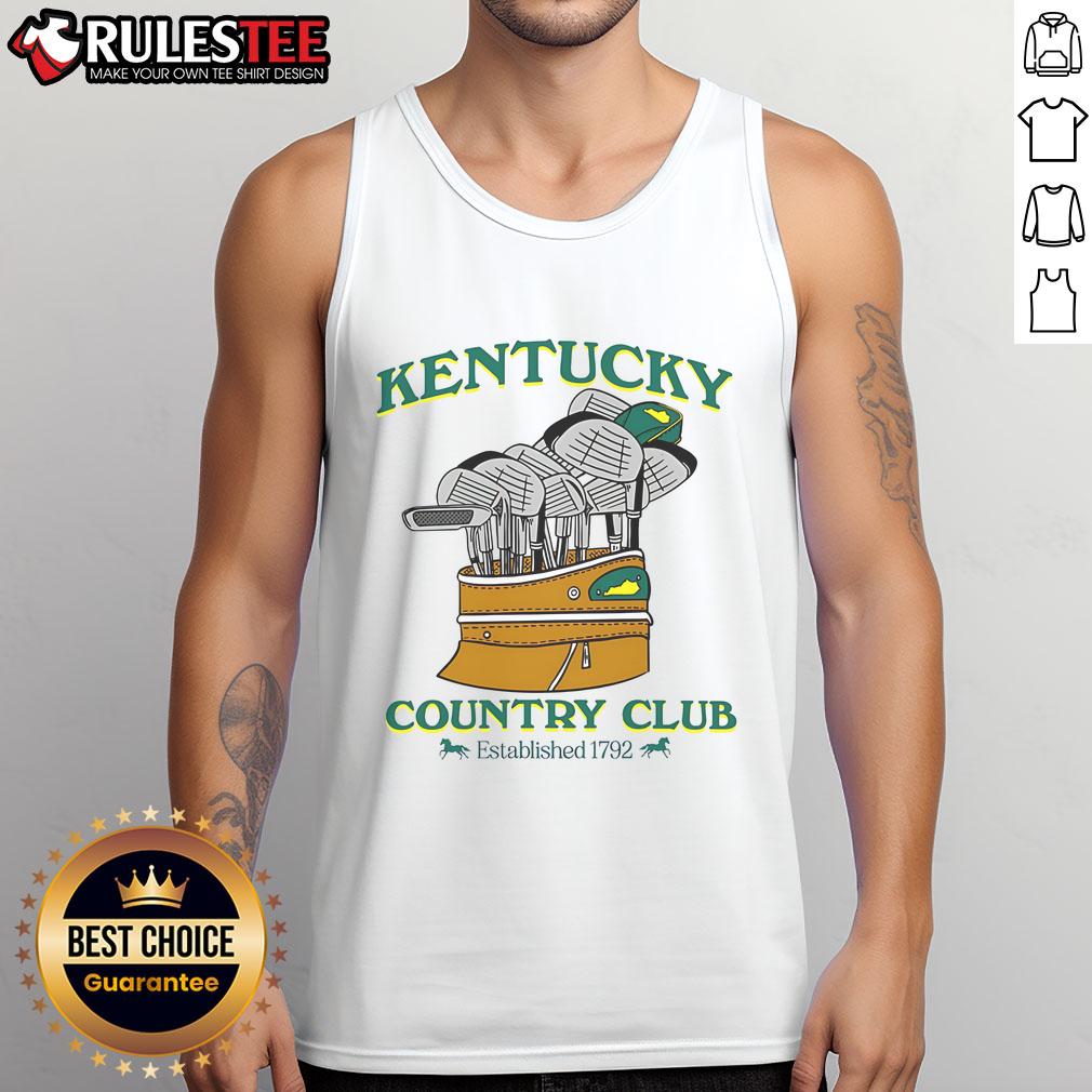 Awesome The Kentucky Country Club Established 1792 Golf T-Shirt - Image 4