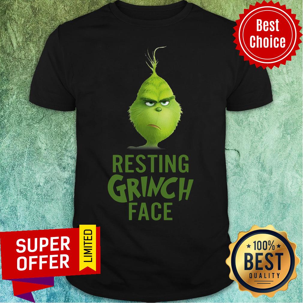 Awesome Resting Grinch Face Shirt