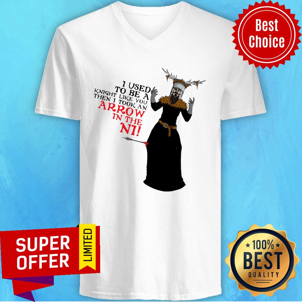 Mont Skyr I Used To Be A Knight Like You Arrow In The N1 Shirt - Image 3