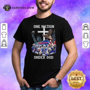 Happy Buffalo Bills One Nation Under God American Flag Shirt