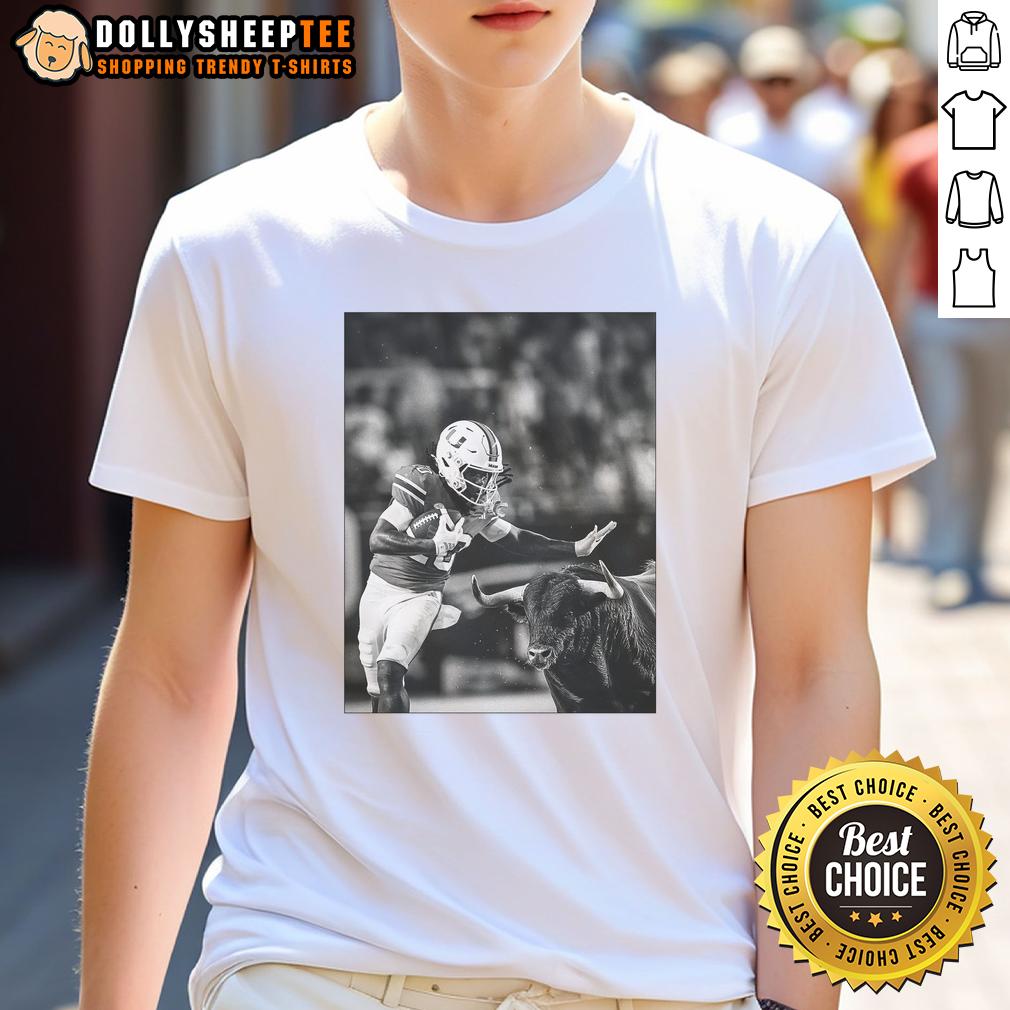 Funny Miami Hurricanes Vs South Florida Bulls Photo T-Shirt