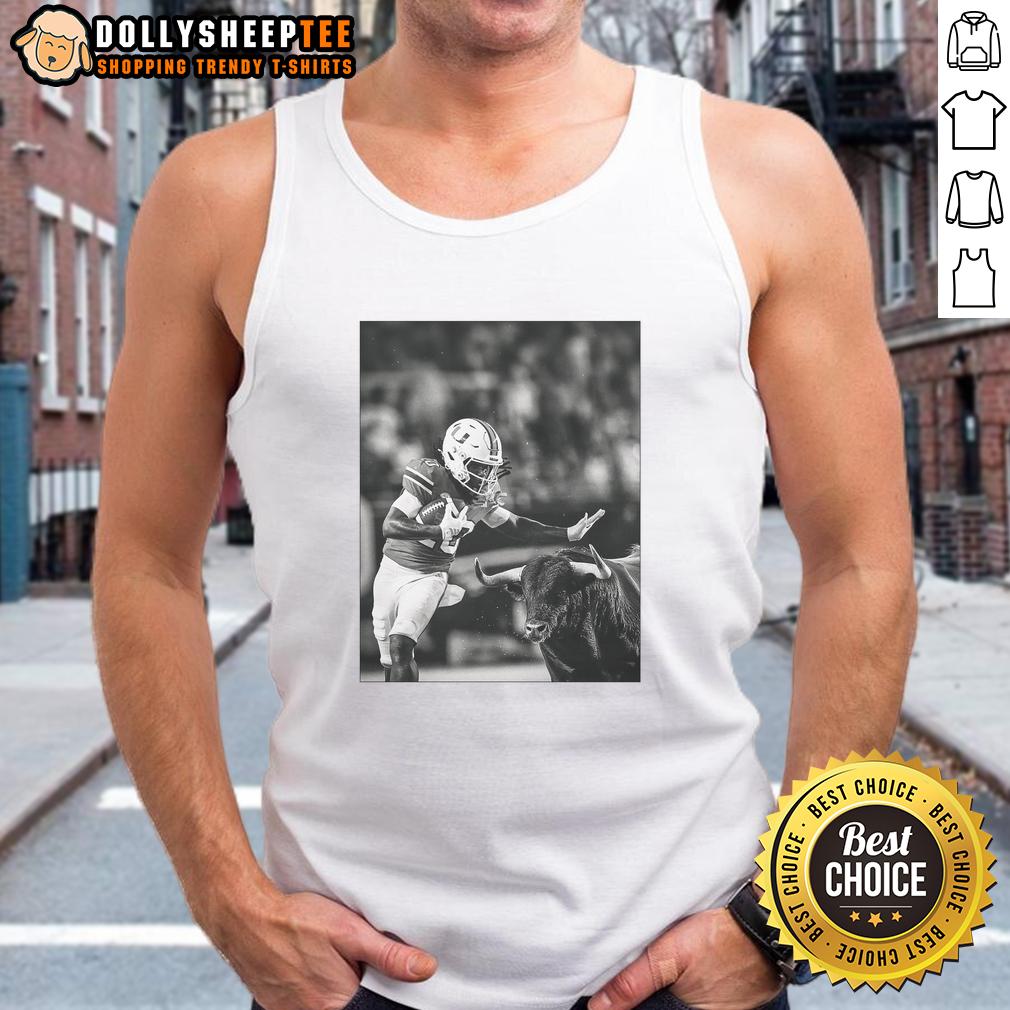 Funny Miami Hurricanes Vs South Florida Bulls Photo T-Shirt - Image 4