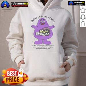Alternative view of Nice Grimace Baja Midnight T-Shirt