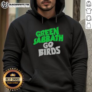 Alternative view of Good Green Sabbath Go Birds Philadelphia Eagles T-Shirt