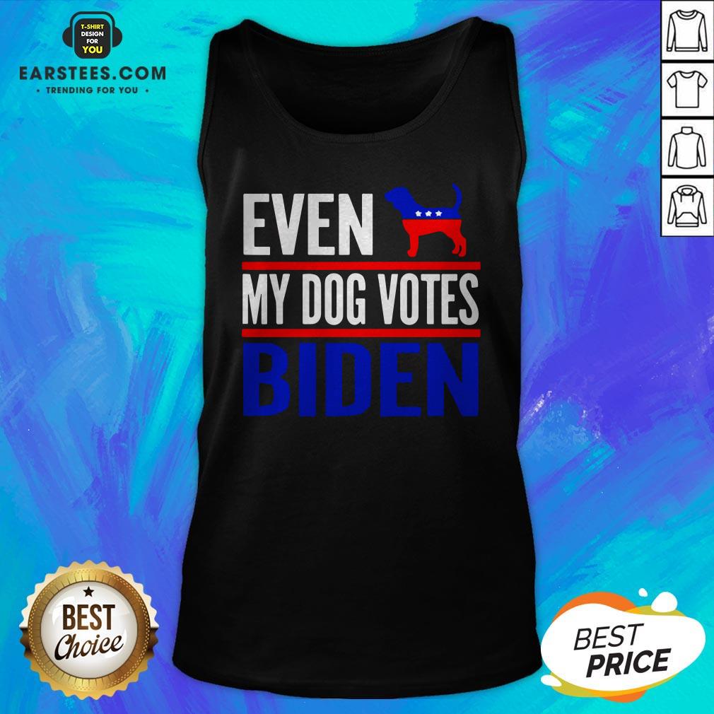 Even My Beagle Dog Votes Biden Democrat Election T-Shirt - Image 2