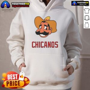 Alternative view of Official Chicanos Logo Parody T-Shirt