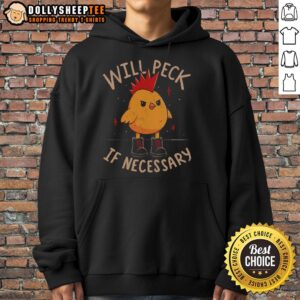 Alternative view of Good Will Peck If Necessary T-Shirt