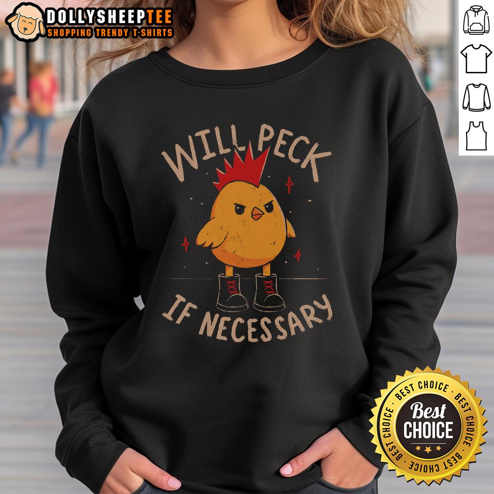 Good Will Peck If Necessary T-Shirt - Image 5