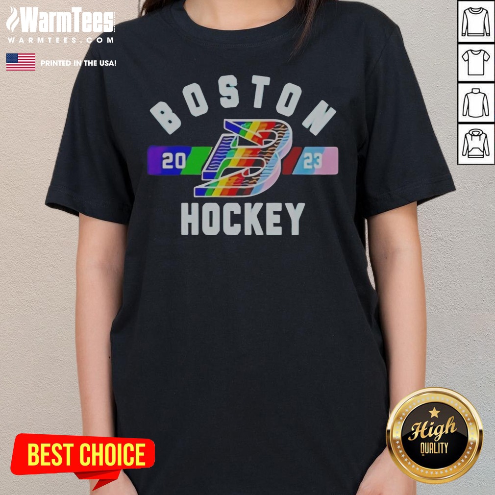 Funny Boston Fleet Hockey Pride Month Shirt - Image 3
