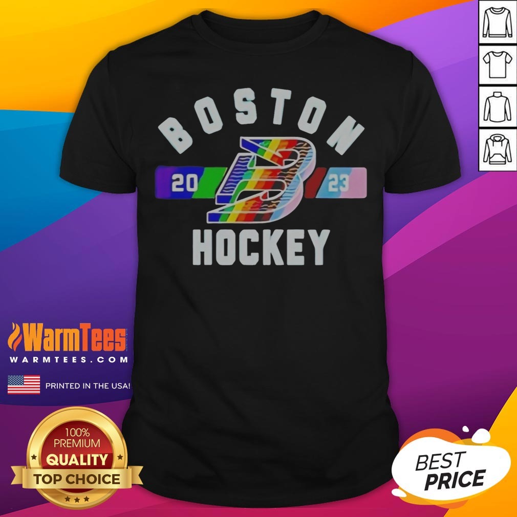 Funny Boston Fleet Hockey Pride Month Shirt