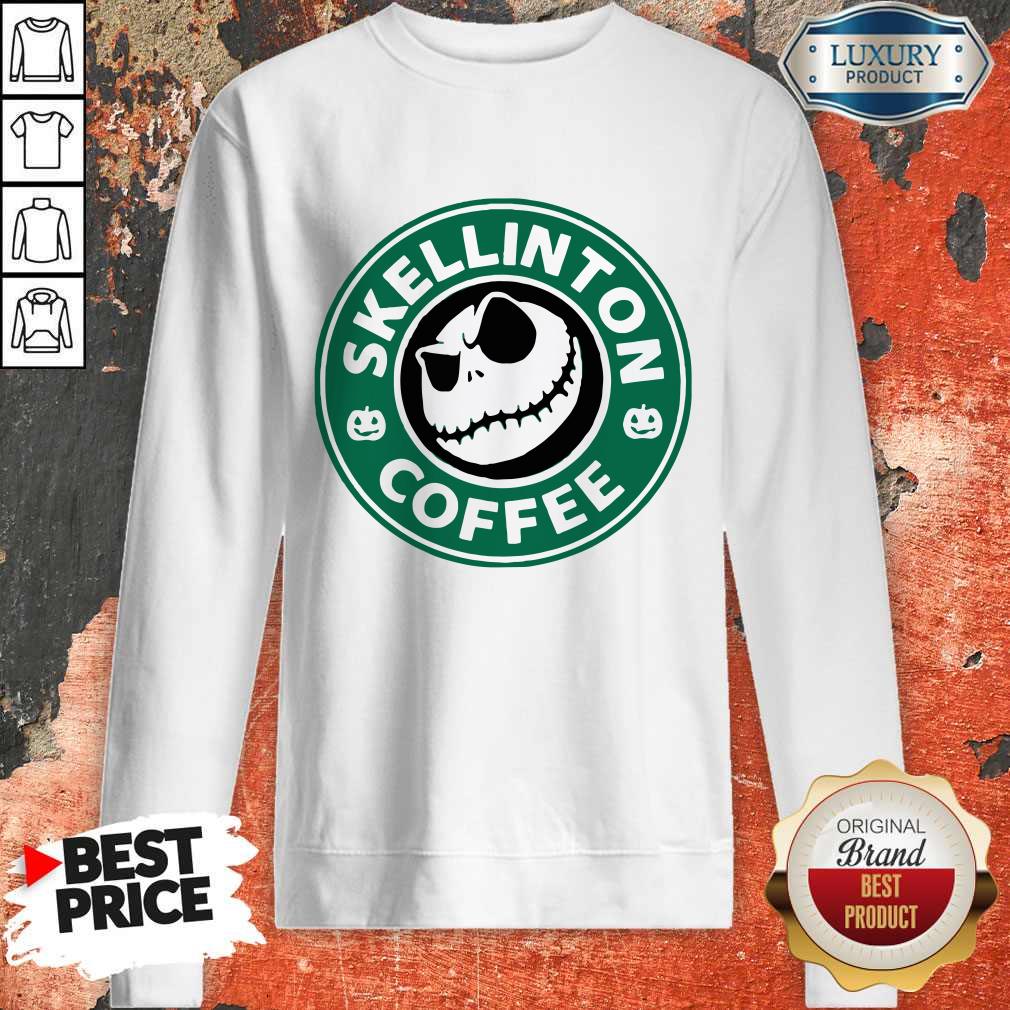 Skellington Coffee Shirt - Image 5