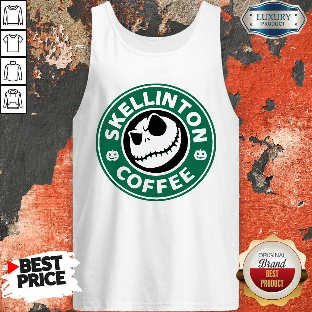 Skellington Coffee Shirt - Image 4