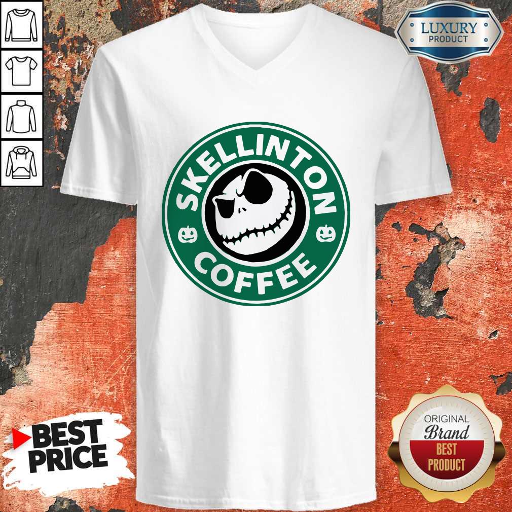 Skellington Coffee Shirt - Image 2