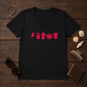 Alternative view of Premium Philadelphia 76ers Iconography Symbols NBA Shirt