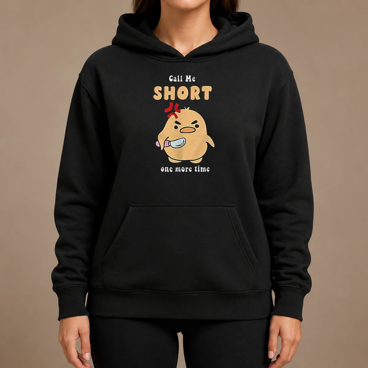 Good Call Me Short One More Time Cute Angry Bird With Knife Shirt - Image 5