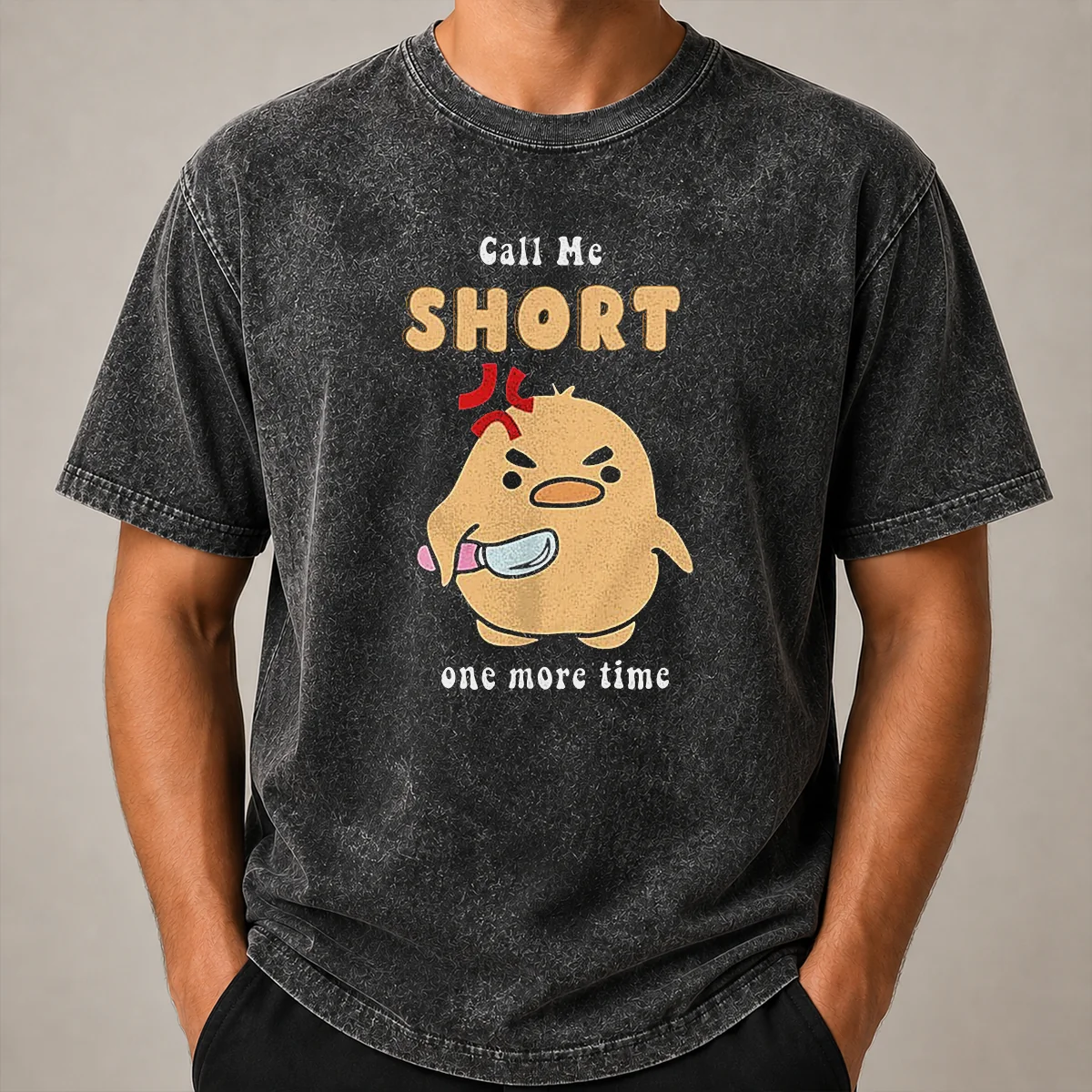 Good Call Me Short One More Time Cute Angry Bird With Knife Shirt - Image 8