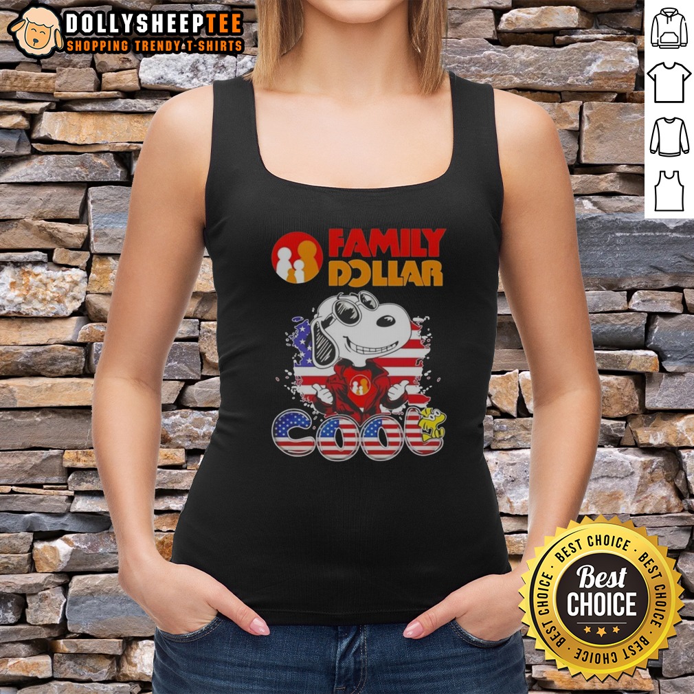 Original Snoopy Woodstock Charles M Schulz Peanuts United States Family Dollar Cool Shirt - Image 5