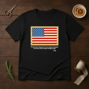 Hot Theodore Roosevelt We Must Dare To Be Great And We Must Realize That Greatness Shirt
