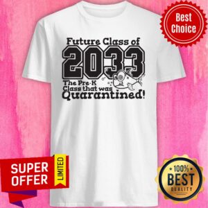 Premium Future Class Of 2033 The Pre- K Class That Was Quarantined Shirt