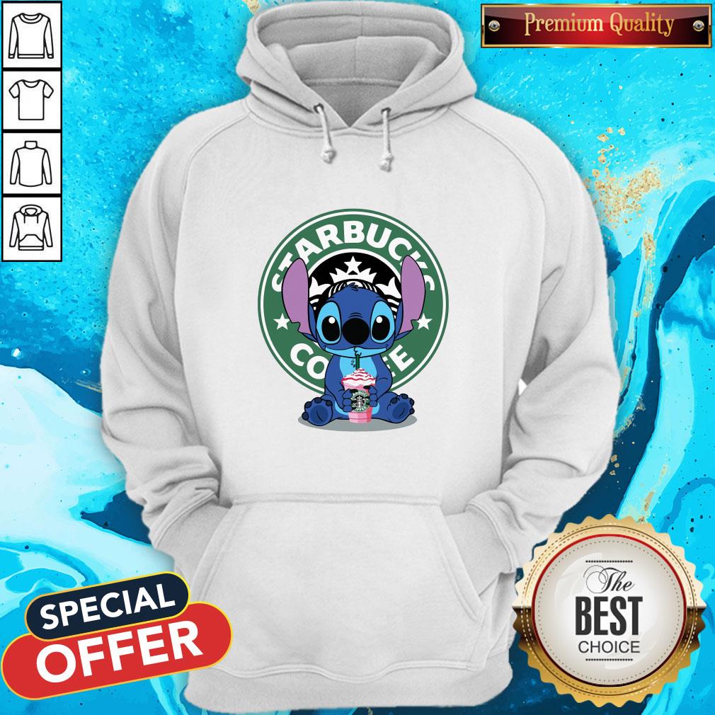 Pretty Stitch Starbucks Coffee Shirt - Image 5
