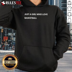 Alternative view of Nice Just A Girl Who Loves Basketball T-Shirt