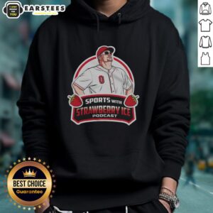 Alternative view of Official Baseball With Strawberry Ice T-Shirt