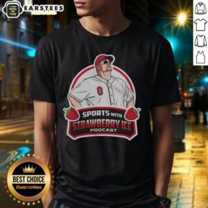 Official Baseball With Strawberry Ice T-Shirt