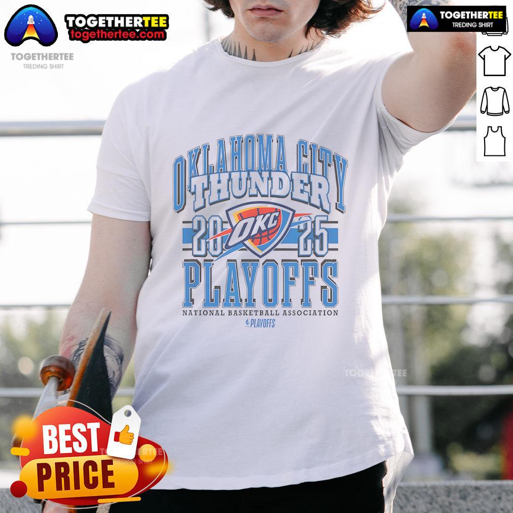 Official Oklahoma City Thunder 2025 Playoffs Showtime T-Shirt