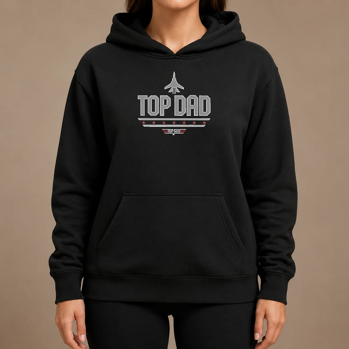 Official Top Dad Top Gun Logo Parody Shirt - Image 5