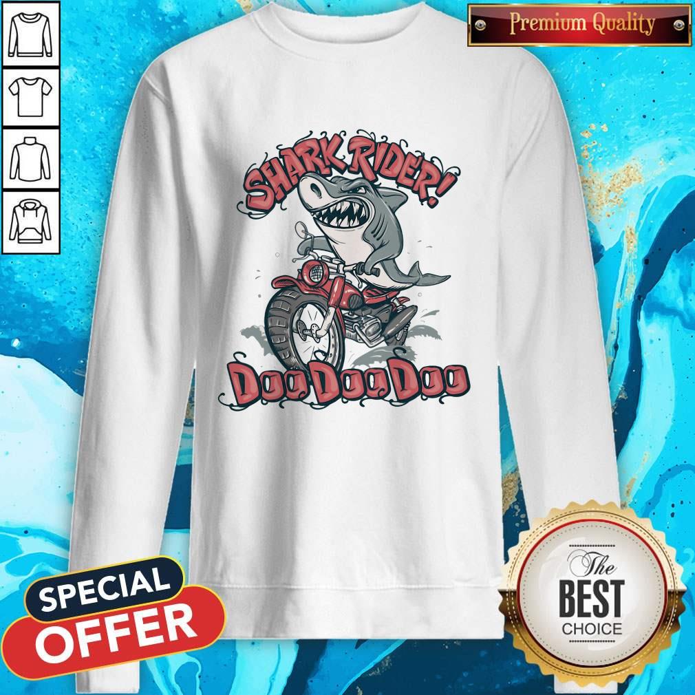 Official Shark Rider Doo Doo Doo Shirt - Image 5