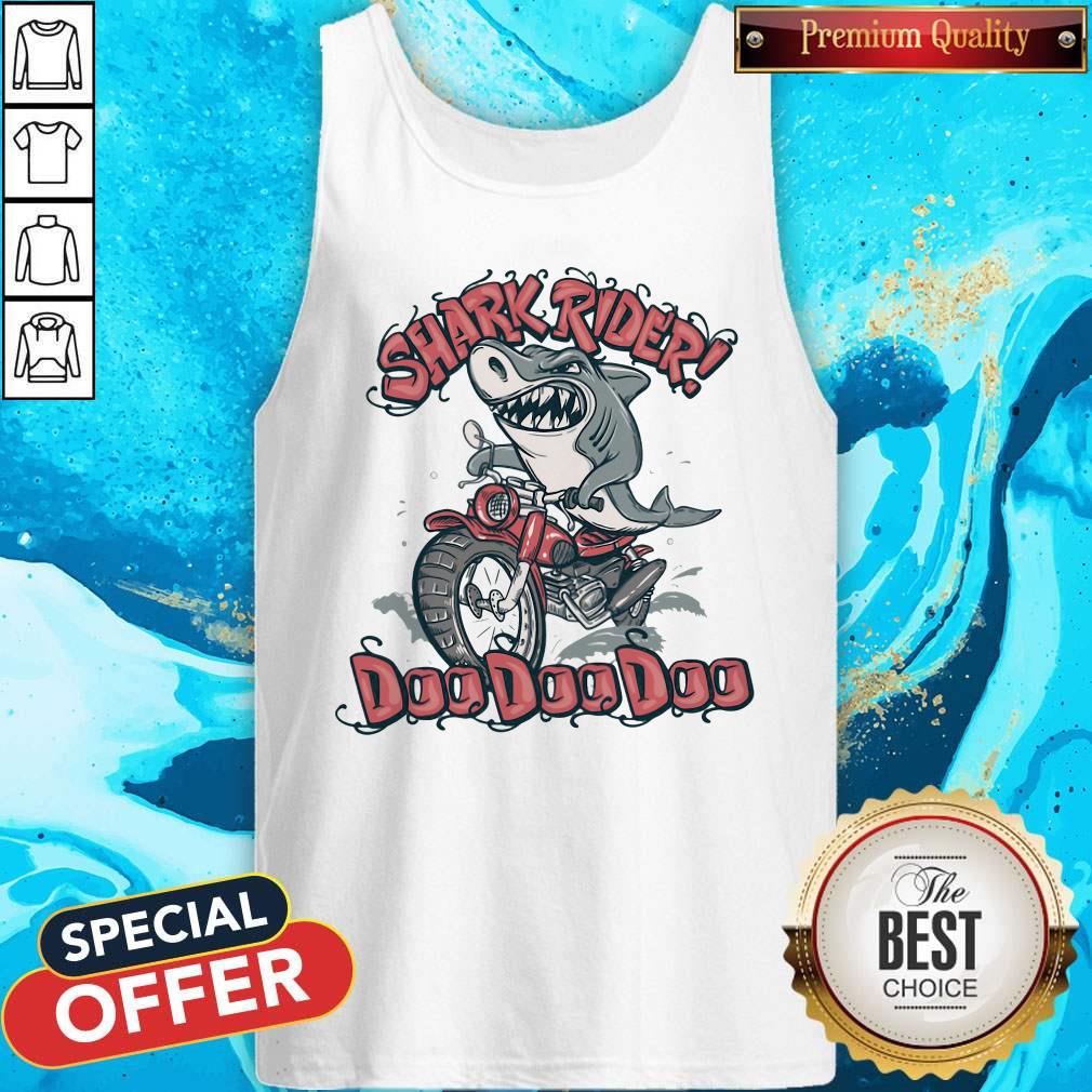 Official Shark Rider Doo Doo Doo Shirt - Image 4