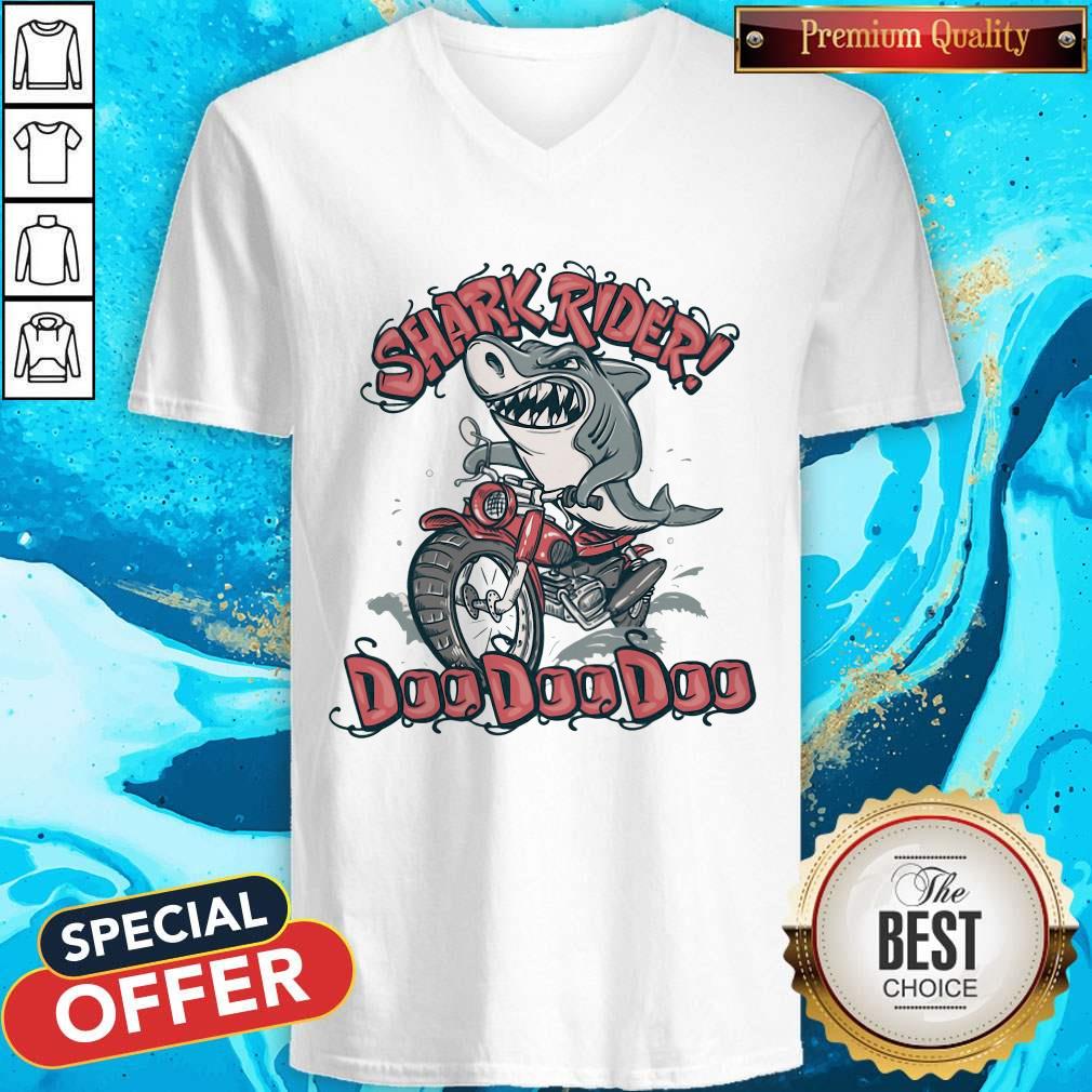 Official Shark Rider Doo Doo Doo Shirt - Image 3