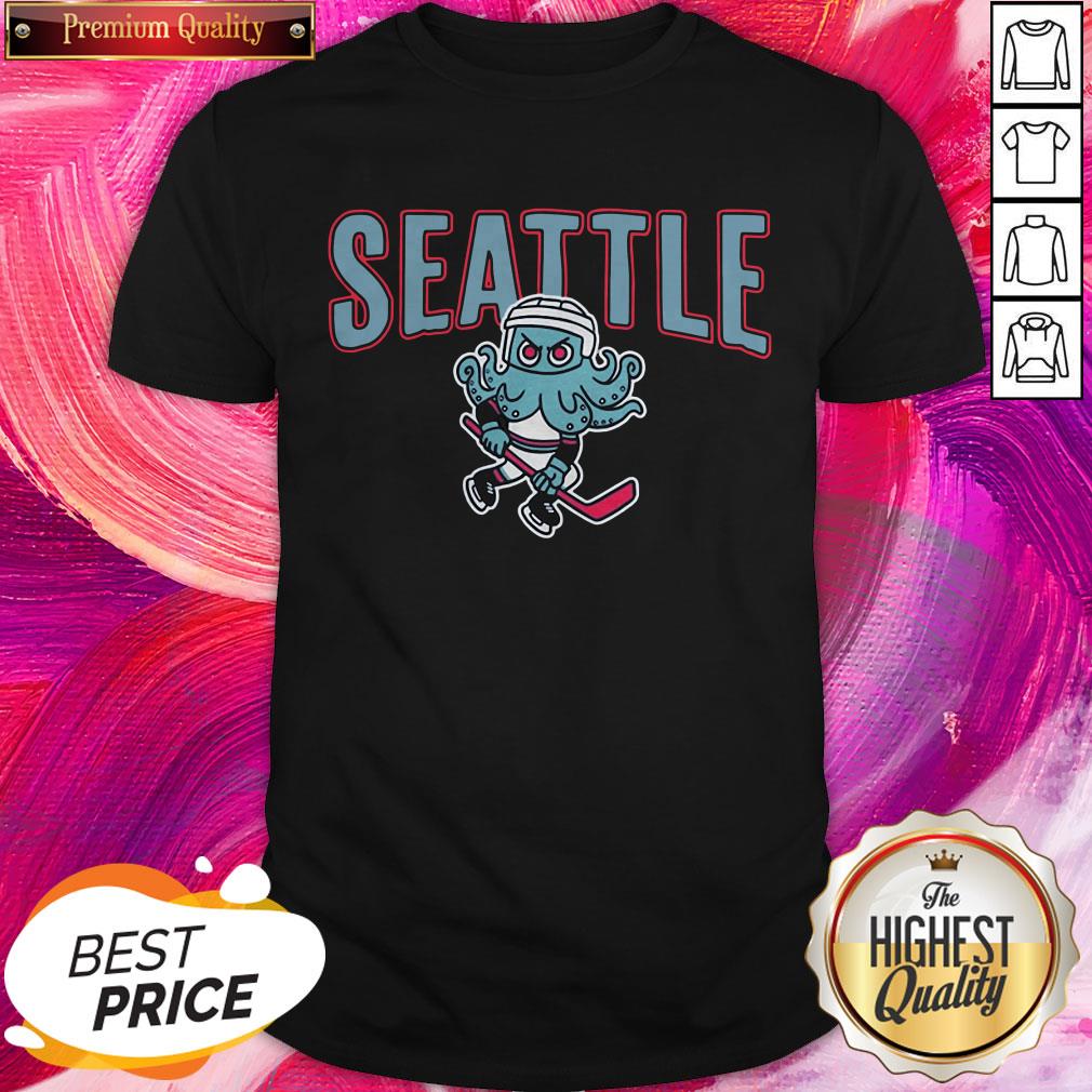 Super Nice I Can See Kritty Seattle Kraken Shirt