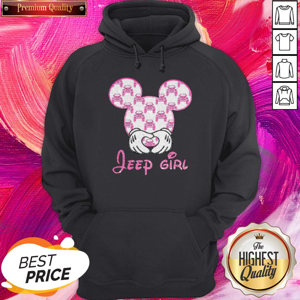 Wonderful Mickey Mouse Love Jeep Girl Diamond Shirt - Image 5