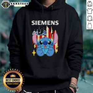Alternative view of Cute Stitch Like Siemens USA Flag T-Shirt