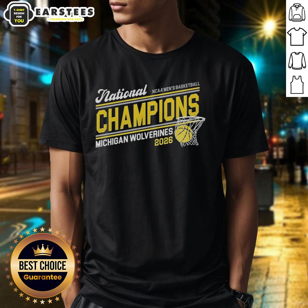 Good Michigan 2026 Basketball National Champions T-Shirt