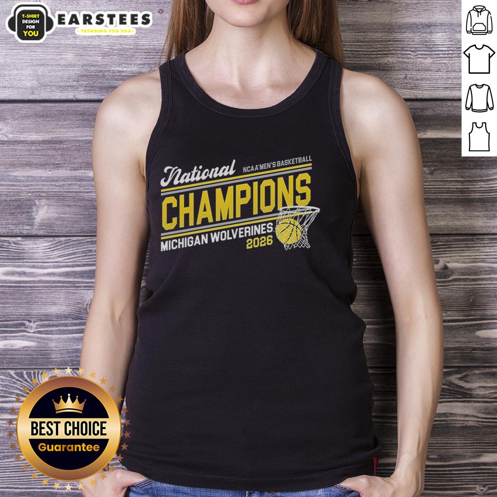 Good Michigan 2026 Basketball National Champions T-Shirt - Image 4