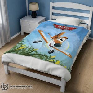 Alternative view of Awesome Cute Disney Planes Movie Dusty Crophopper Blanket Fleece Customized Blanket