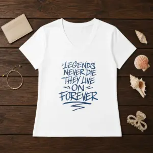 Alternative view of Top Legends Never Die They Live On Forever Shirt