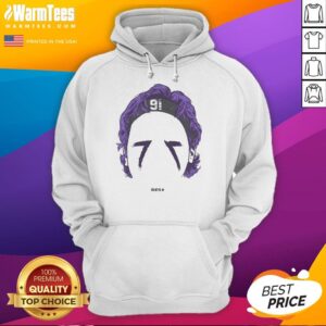 Alternative view of Premium Trey Hendrickson Baltimore Blank Face T-Shirt