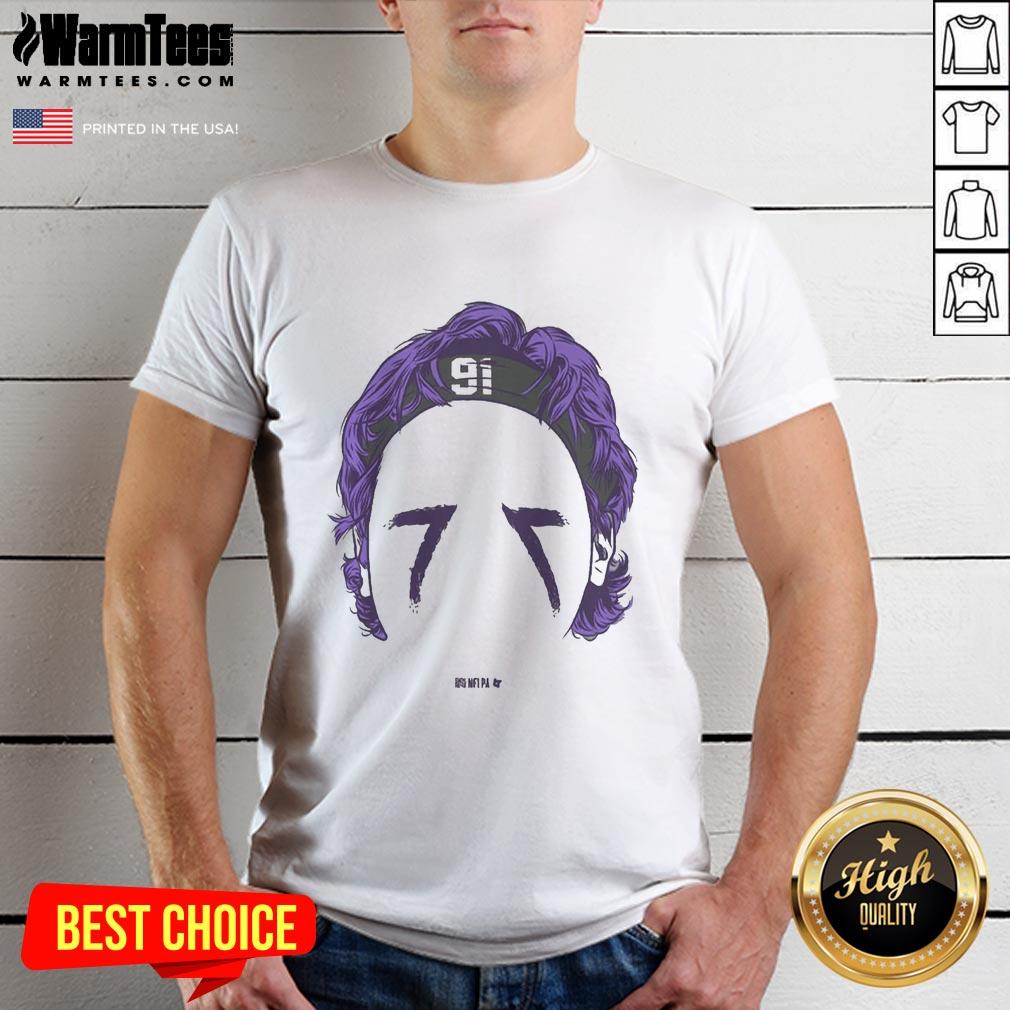 Premium Trey Hendrickson Baltimore Blank Face T-Shirt