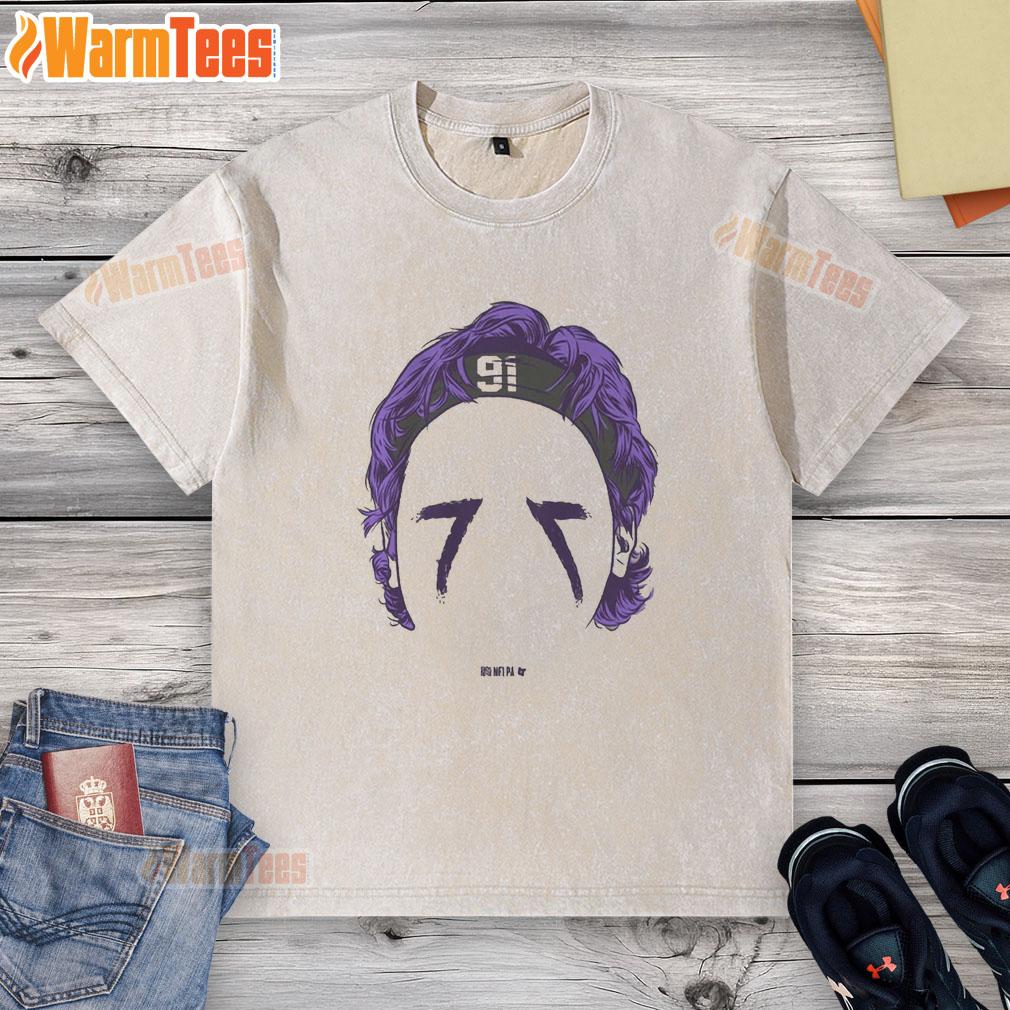 Premium Trey Hendrickson Baltimore Blank Face T-Shirt - Image 6