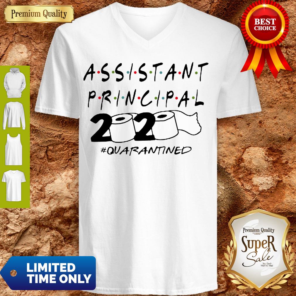 Official Assistant Principal 2020 #quarantined Coronavirus Shirt - Image 5