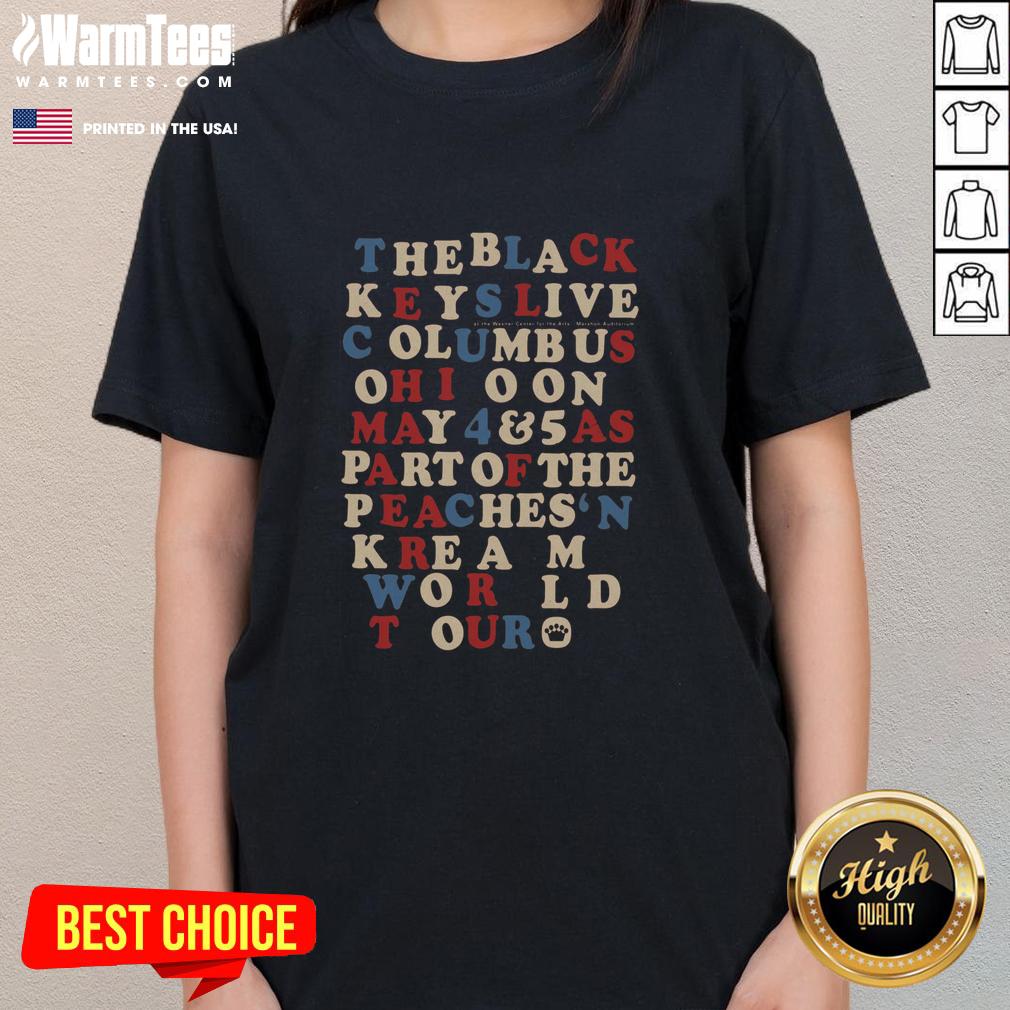 Premium The Black Keys May 4 – 5 2026 Poster Columbus T-Shirt - Image 3