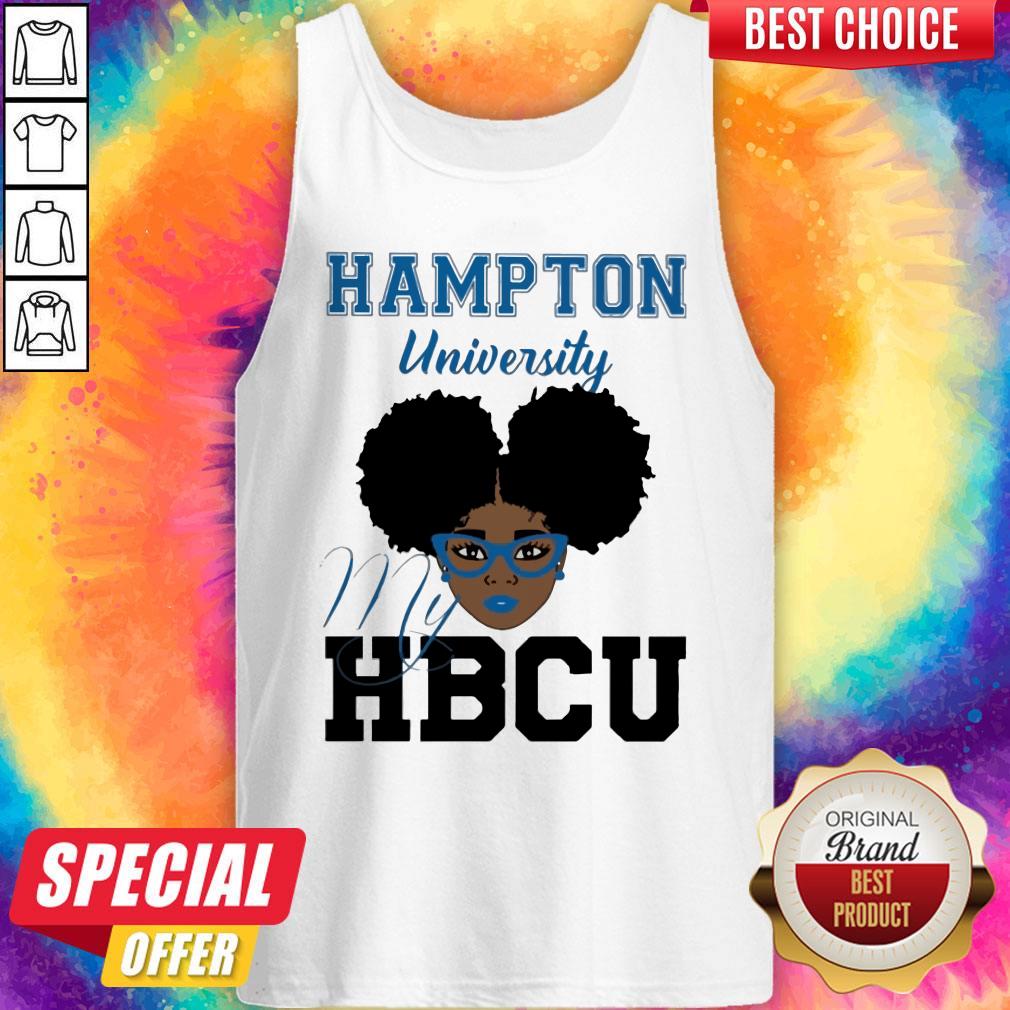 Black Girl Hampton University My HBCU Shirt - Image 2