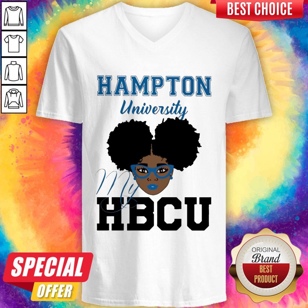 Black Girl Hampton University My HBCU Shirt - Image 5