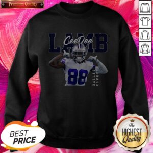 Alternative view of Ceedee Lamb Dallas Cowboys 88 Football Premium Nice Shirt